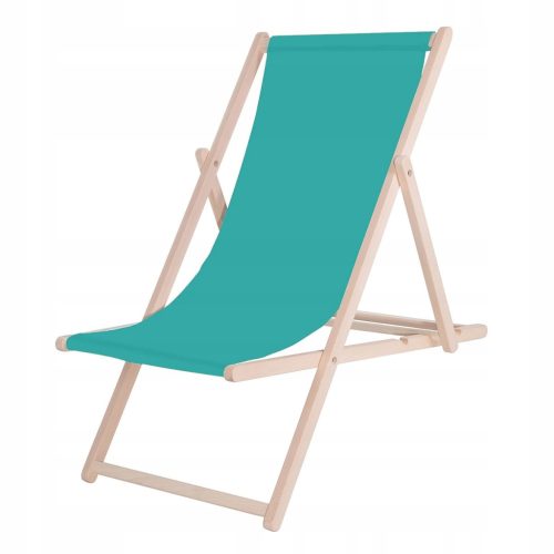  Springos DC0001 TR Liegestuhl, blaues und marineblaues Holz