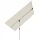  Klassischer Doppler-Regenschirm, grau 180 x 200 cm