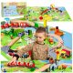  RIESIGE HOLZBAHN + PUZZLE
