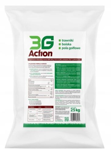 3G ACTION Mehrkomponentendünger, Granulat, 25 kg