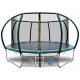 GARTENTRAMPOLIN 374CM 12FT MIT NETZ UND LEITER