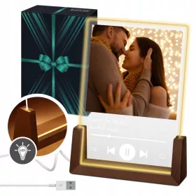  3D-LED-NACHTLAMPE L SPOTIFY SONG GESCHENK