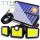  Straßenlampe 100 W 6000 lm, batteriebetrieben, Solar