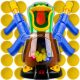  HUNGRY DUCK ZIELSCHIESSEN FÜR EIN KIND 2x GEWEHR 48 BÄLLE 2