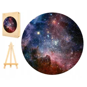  GROSSES HOLZPUZZLE 280 TEILE GALAXY IN EINER HOLZKISTE