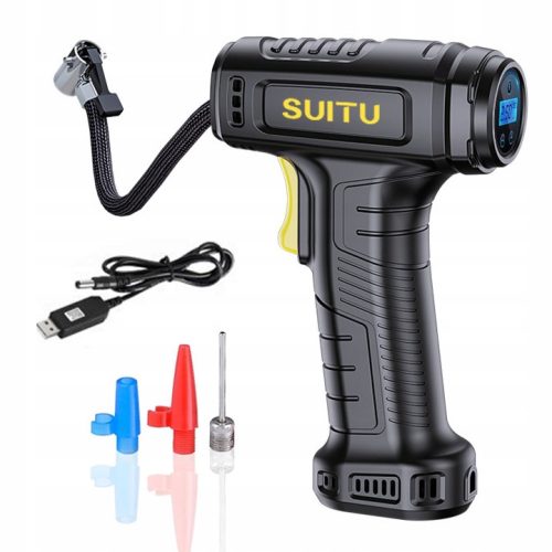  Pronett Elektropumpe. Austauschbare Spitzen, schwarz