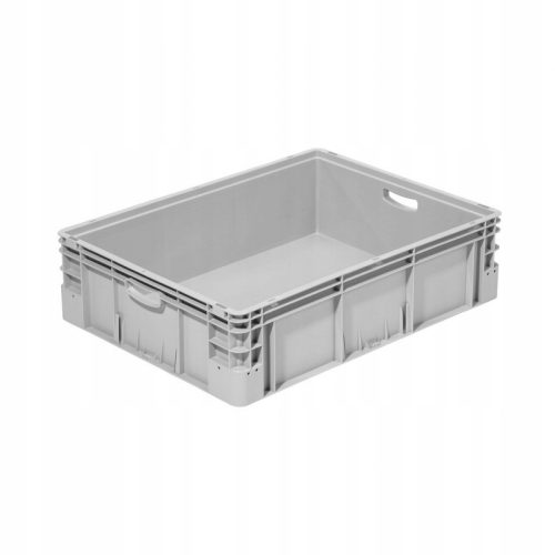Kunststoff-Aufbewahrungsbehälter 800x600x220 silber