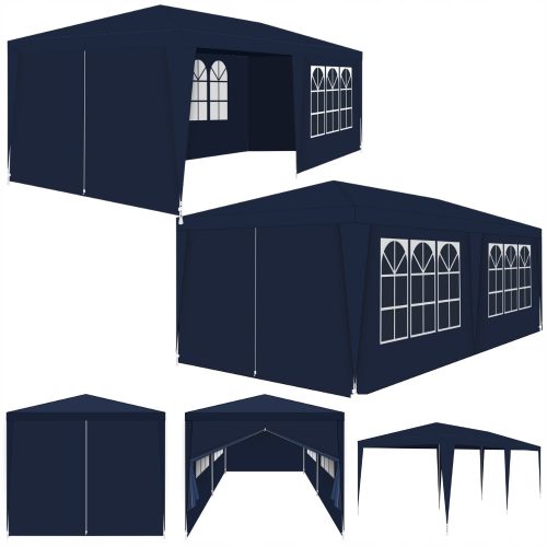  Saska Gartenpavillon, 6 Wände, 3 x 6 x 2,5 m