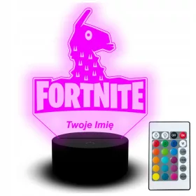    LED-Nachtlicht-Statuette, 3D-Gravur-Gadget für Fortnite-Spielerfiguren