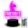  LED-Nachtlicht-Statuette, 3D-Gravur-Gadget für Fortnite-Spielerfiguren