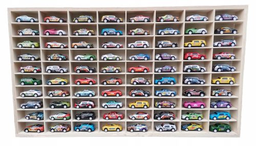  Regal für Federn, Hot-Wheels-Autos, Organizer mit 80 Plätzen