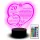  LED Schreibtischlampe 3D Statuette Hochzeitstag Jubiläum 30 40 50 60 70