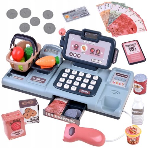  Registrierkasse, Scanner, Waage + Smartphone, Korb ZA4147