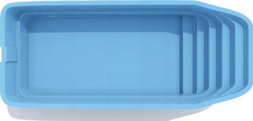 Rechteckiges Schwimmbecken des Pool Technology Center 850 x 360 cm