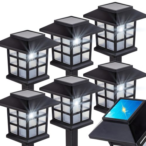  Vergionic eingebettete Solarlampe, schwarz, 38,8 cm, 1 Stk.