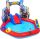 SPIELPLATZ MIT RUTSCHE, AUFBLASBAREM POOL + BÄLLEN