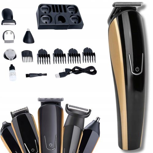  NETBUY TRIMER GP-8188 Haarschneider SCHWARZ MEGA XL ELEGANTES SET