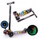  DREIRAD-BALANCIER-SCOOTER, BELEUCHTUNG, LED-RÄDER, GRAFFITI-BREMSE