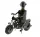  Metallständer, Weinflasche, Motorradfahrer-Geschenk