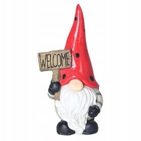    STEHENDE ELEFANTENFIGUR TROLL GNOM CLOWN KERAMIK GESCHENK DEKORATION