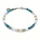  LaReine-Armband Aquamarin, Apatit, Jade, Hämatit