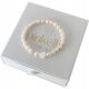  Armband mit natürlichen Herzperlen