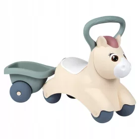    Smoby Little First Baby Pony Aufsitzpony mit Anhänger 140502