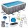 Bestway Pool mit rechteckigem Rahmen 412 x 201 cm + 6 weitere Produkte