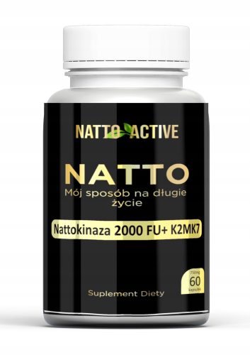 Natto Active mit Nattokinase 100 mg und Vitamin K2 MK7 – 60 Kapseln