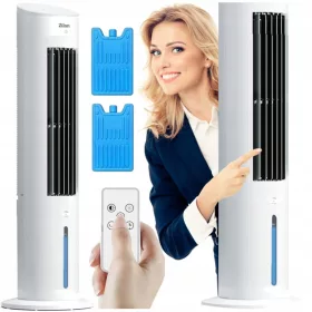  Zilan TOWER FAN COOLER Säulenventilator, weiß