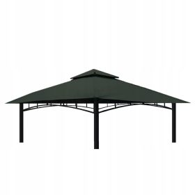  Ummantelung Dach Gartenpavillon 3,3 x 3,3 M10 Antra