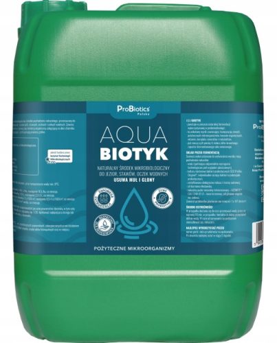 ProBiotics AQUABIOTICS entfernt Schlamm und Algen aus einem 10-Liter-Teich