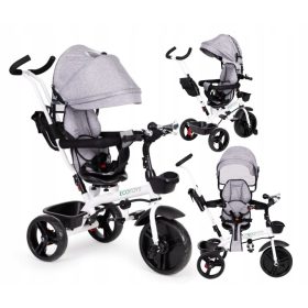  Ecotoys YM-BT-2 GREY Dreirad Fahrrad Weiß, Schwarz, Grau