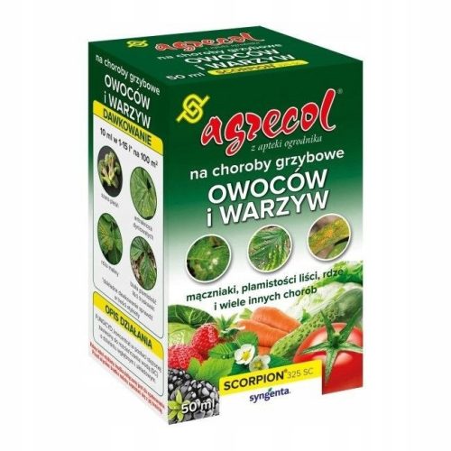 Scorpion 325 SC - Hochwirksames Fungizid für den Gemüse- und Kräuteranbau, 50 ml