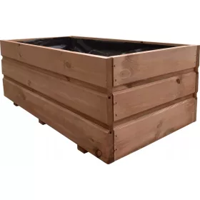    Gänseblümchen-Blumentopf 80 cm x 41 x 30 cm, Holz, Grüntöne