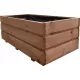  Gänseblümchen-Blumentopf 80 cm x 41 x 30 cm, Holz, Grüntöne