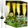  Eddcom eingebettete Solarlampe weiß 85 cm 2 Stk.