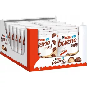 Kinder Bueno Mini 108g x 16 - Perfekt für Naschkatzen