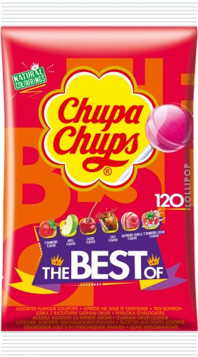 Chupa Chups Lollipops 12g x 120 Stück - Bunter Leckerbissen für jede Gelegenheit
