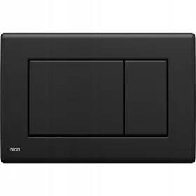  Alcaplast WC-Spülknopf, schwarze Serie