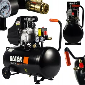 Ölkompressor Schwarz 12853 24 l 8 bar