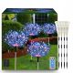  LED SOLARLAMPE BAUM Löwenzahn Feuerwerk mehrfarbig 480LED 4STK