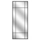  Spiegel im schwarzen Aluminiumrahmen 150X60 Loft 9A