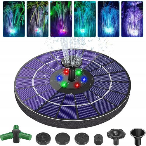  LED-Solarbrunnenpumpe zum Vogelbaden