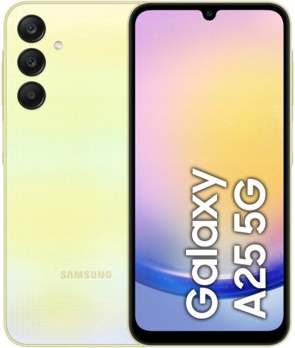  Samsung Galaxy A25 6 GB / 128 GB 5G Smartphone, Gelb