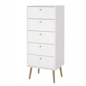  Tvilum Bodo Kommode 50 x 39 x 120 cm mattweiß