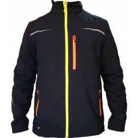   Motion 2020 Engelbert Strauss Softshell-Arbeits-Sweatjacke, schwarz, Größe M