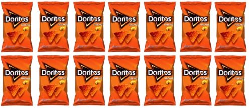 14x 100g DORITOS Nacho Käse Maischips im Karton