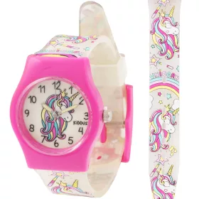  Kiddus Kinderuhr Glow in the Dark - Einhorn