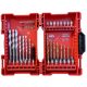  Milwaukee Bohrer- und Bit-Set 4932479854 39-teilig rot